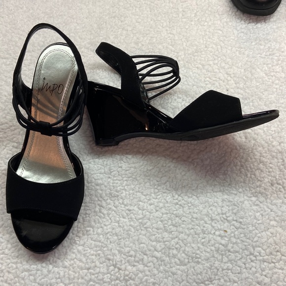 Impo Vanolo Wedge Heel Sandals Size 6